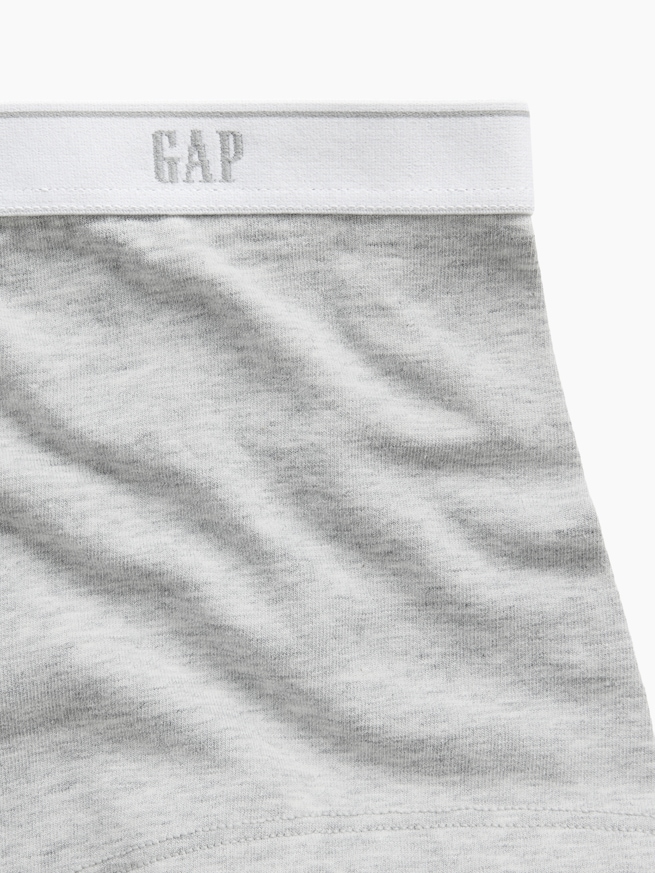 ソフトメード オーガニック ストレッチコットン GAPロゴ ボーイレングスショーツ-2