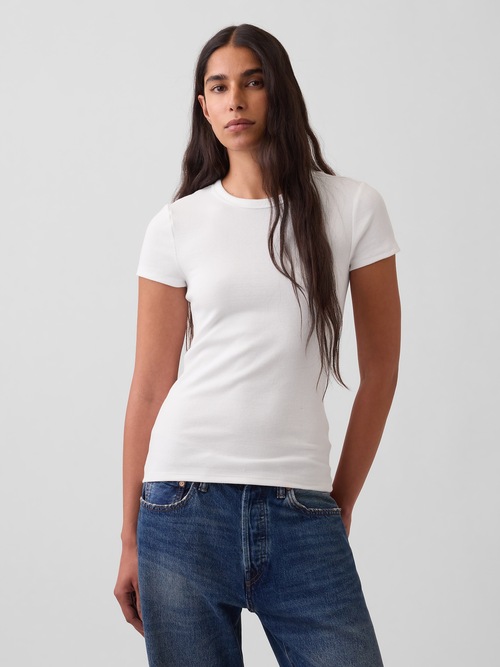 モダン クルーネックTシャツ