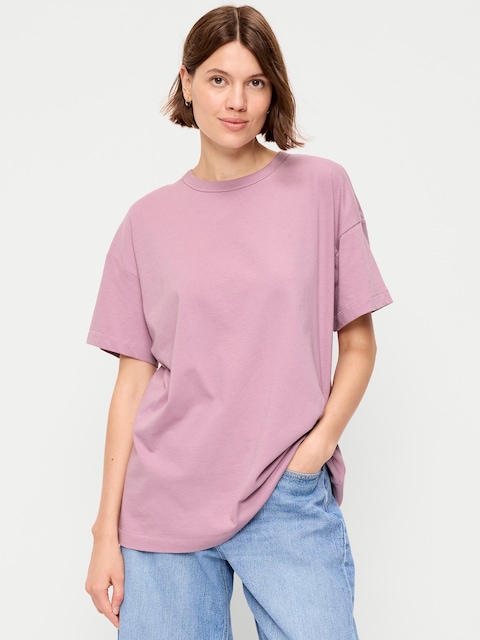 T-SHIRT TUNIQUE PASSE-PARTOUT SURDIMENSIONNÉ