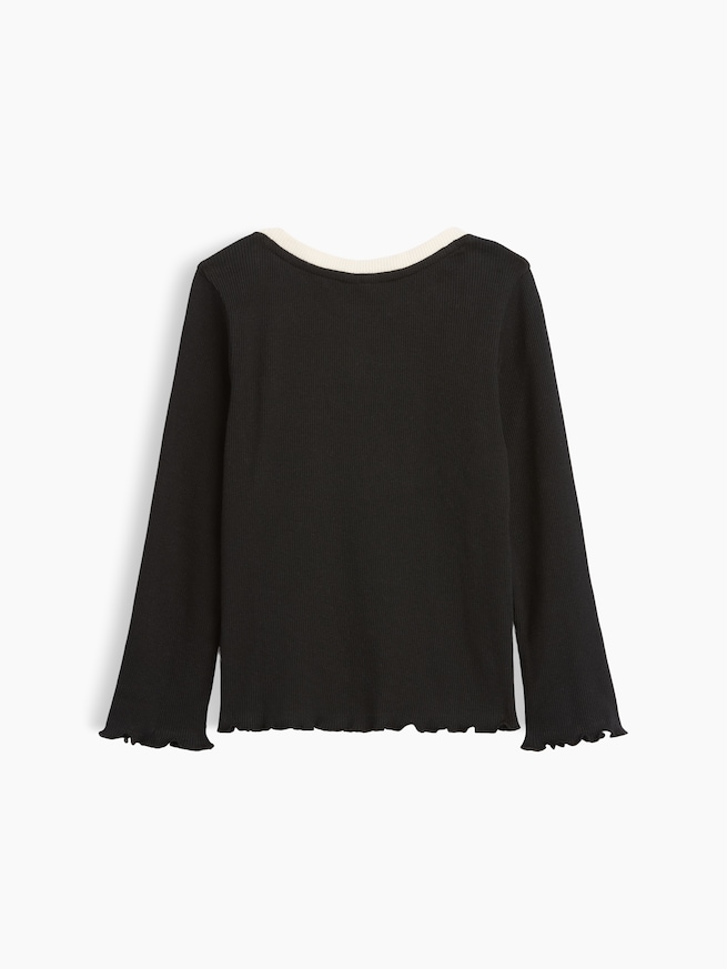 babyGap リブ リンガーTシャツ-1