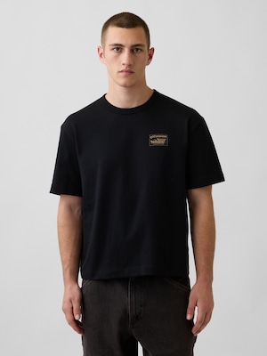 ヘビーウェイト GAP Pioneer グラフィックTシャツ