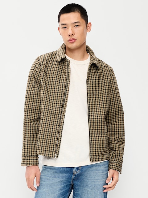VESTE HARRINGTON DÉCONTRACTÉE