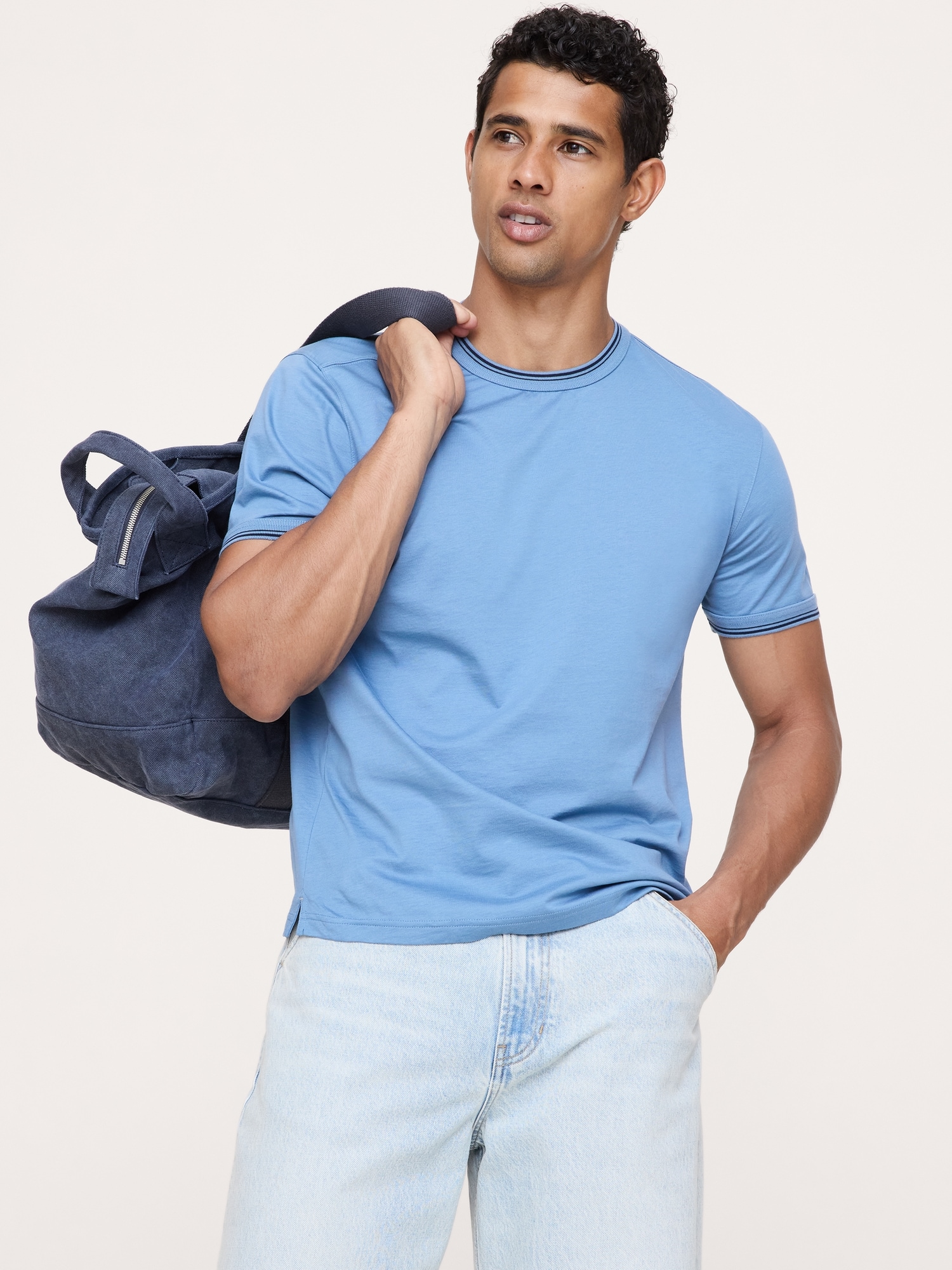 シルキーコットン Tシャツ-0