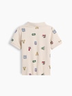 babyGap プリント ピケ ポロシャツ-1