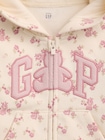 ヴィンテージソフト ブラナンベア GAPロゴ ジップアップパーカー (ベビー)-2