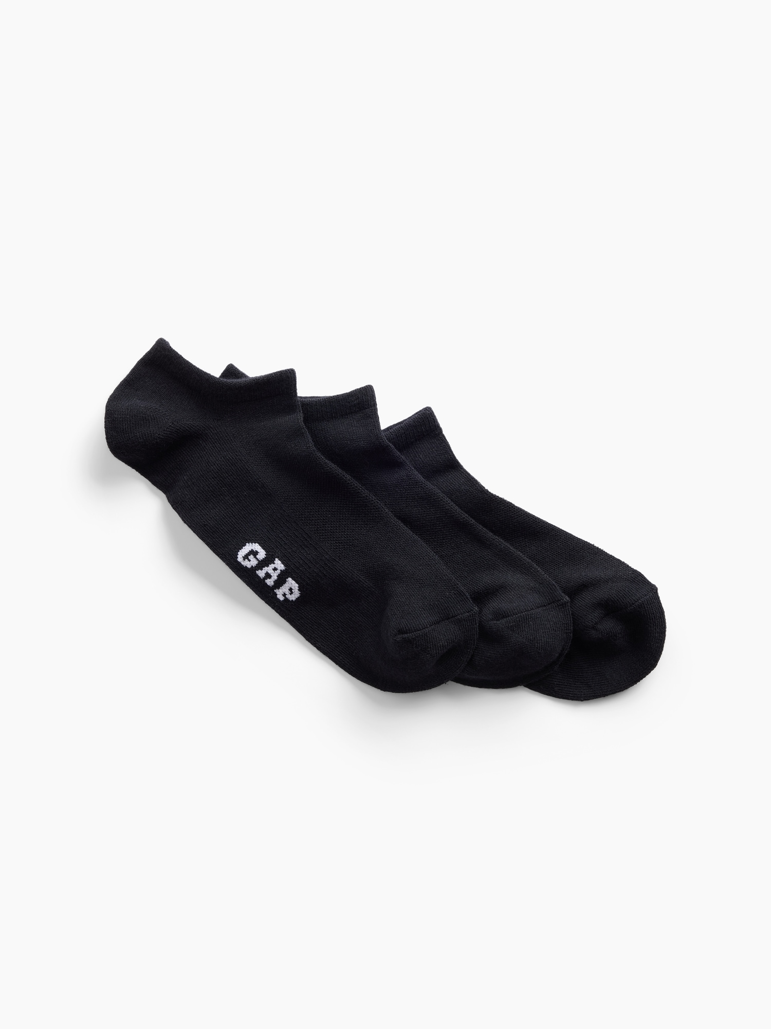 Kids Gap Logo No-Show Socks (3-Pack)