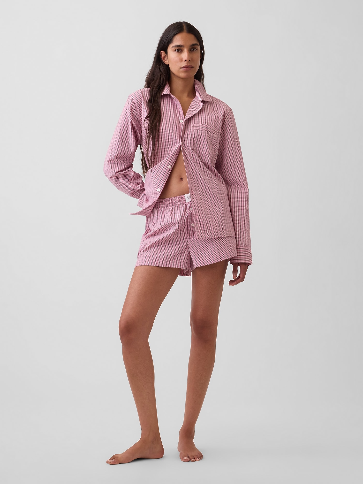 MadeSoft Poplin PJ Boxer Shorts
