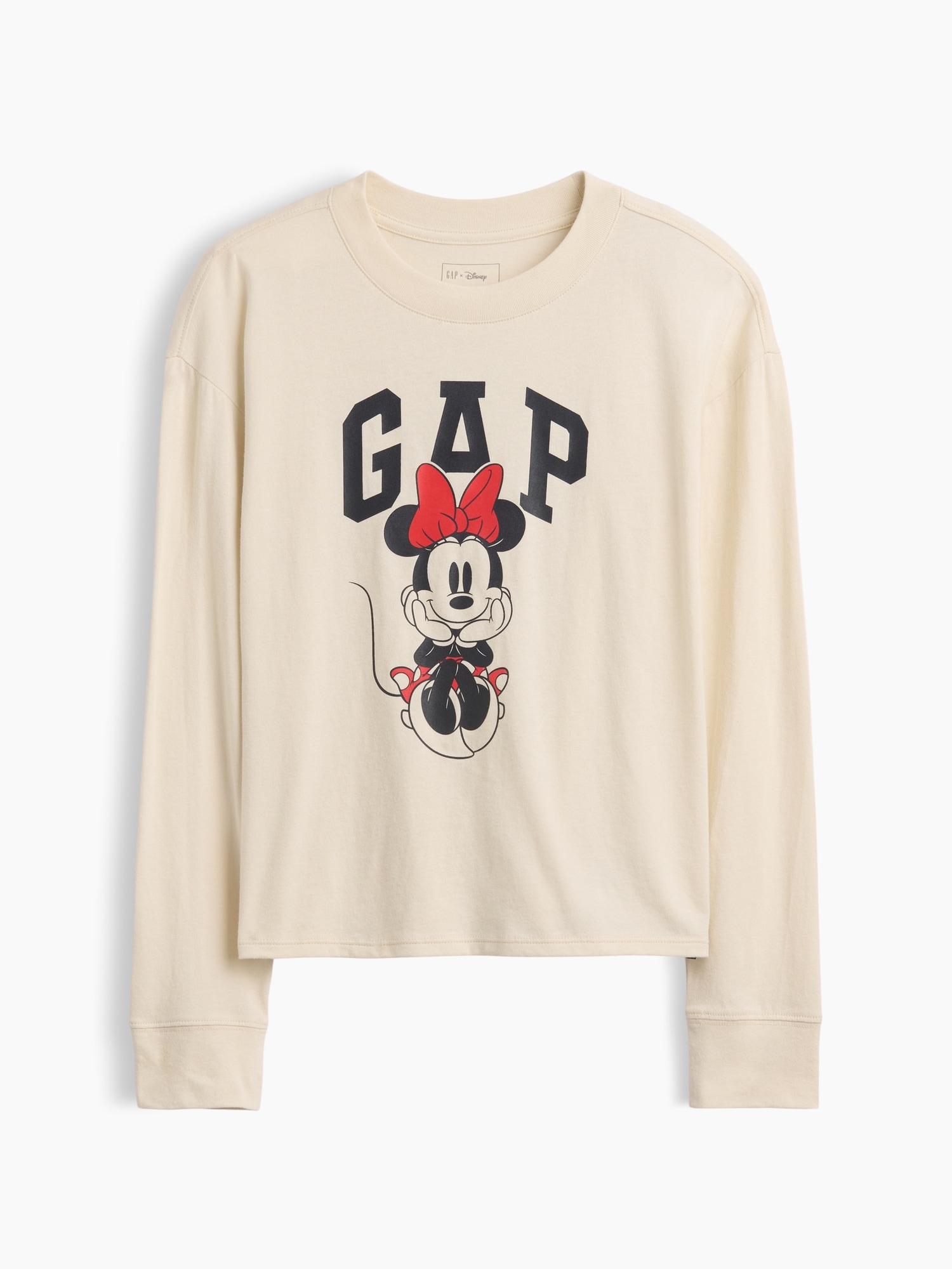 GapKids × Disney Minnie Mouse Oversized Logo T-Shirt