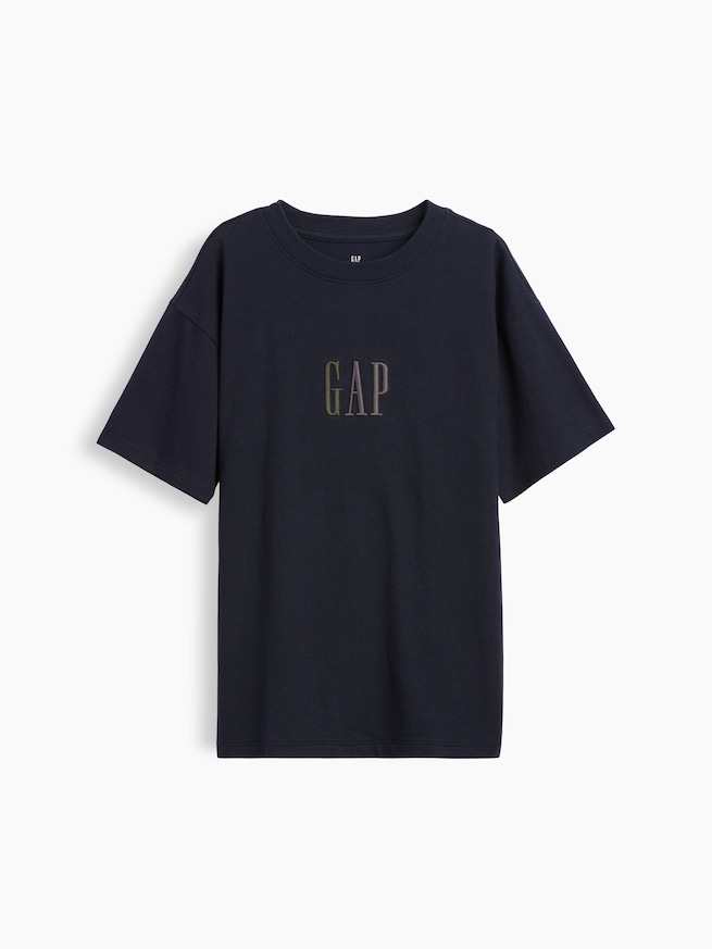 リラックスフィット GAPロゴTシャツ (キッズ)-0