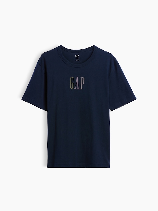 GAPロゴTシャツ-4