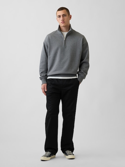 Modern Loose Pleated Khakis
