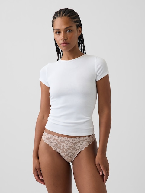 Lace Thong