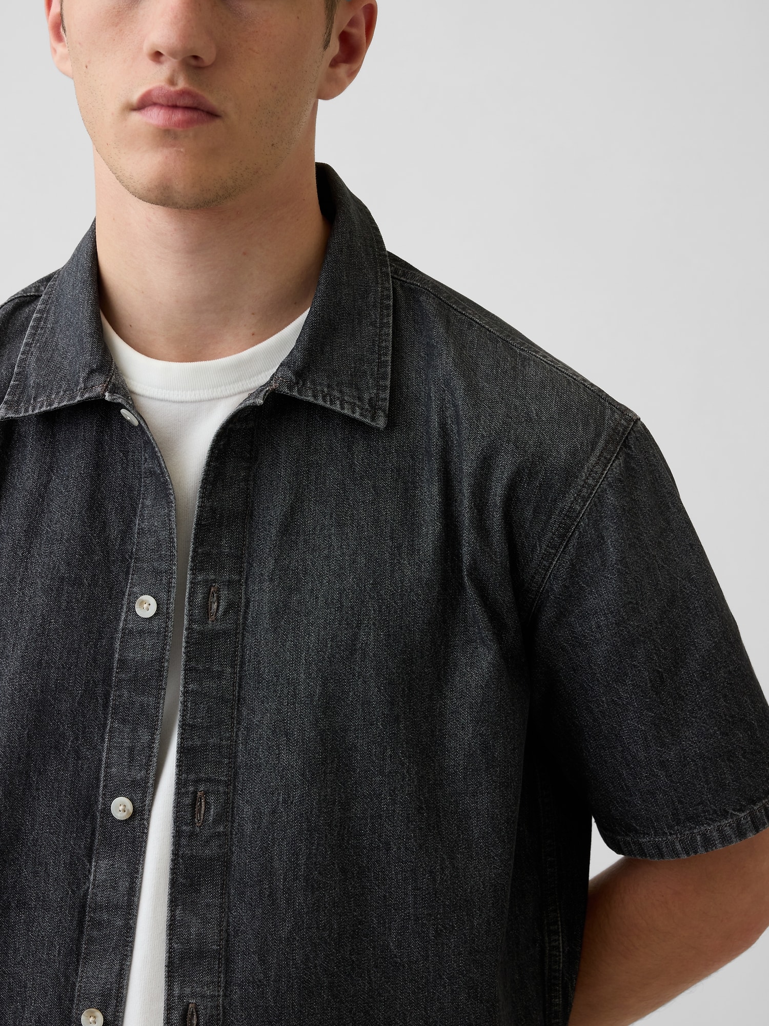 Denim Relaxed Shirt