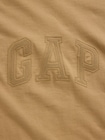 ヘビーウェイト リラックスフィット GAPロゴ クロップドTシャツ-3
