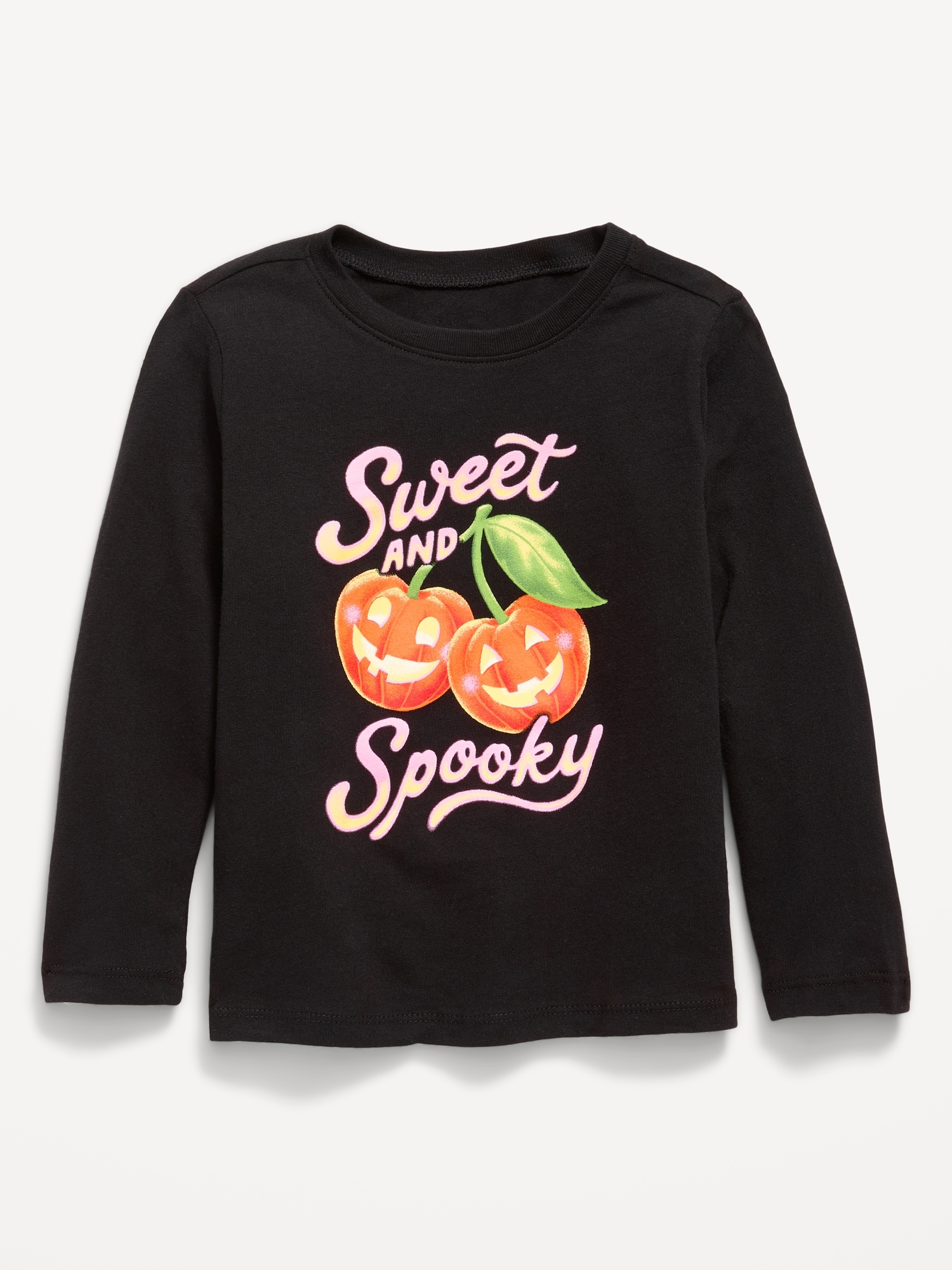 Long-Sleeve Unisex Graphic T-Shirt for Toddler