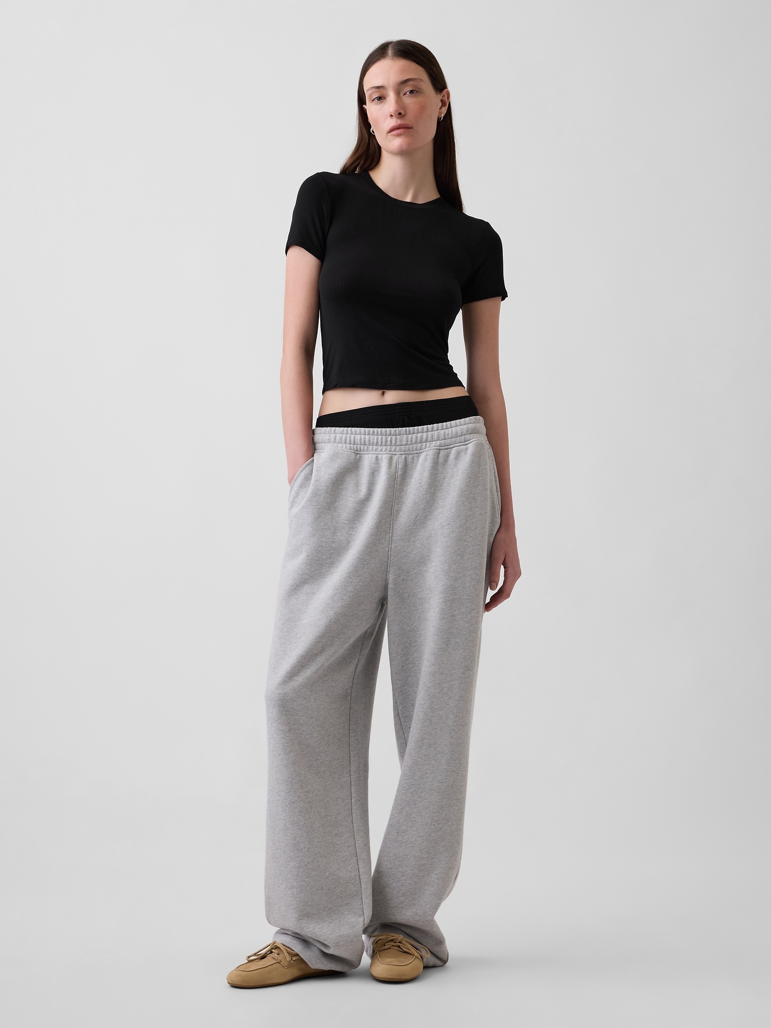 MadeSoft Modal Rib PJ T-Shirt