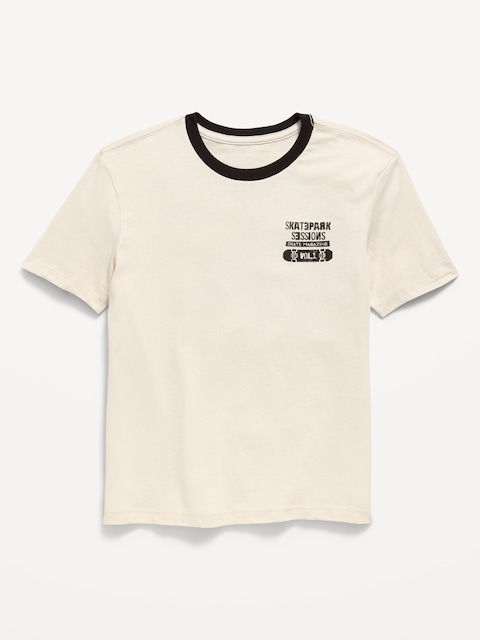 T-SHIRT À MANCHES COURTES À IMPRIMÉ POUR GARÇON