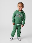 babyGap リラックスフィット フレンチテリー プルオン GAPロゴジョガーパンツ-0