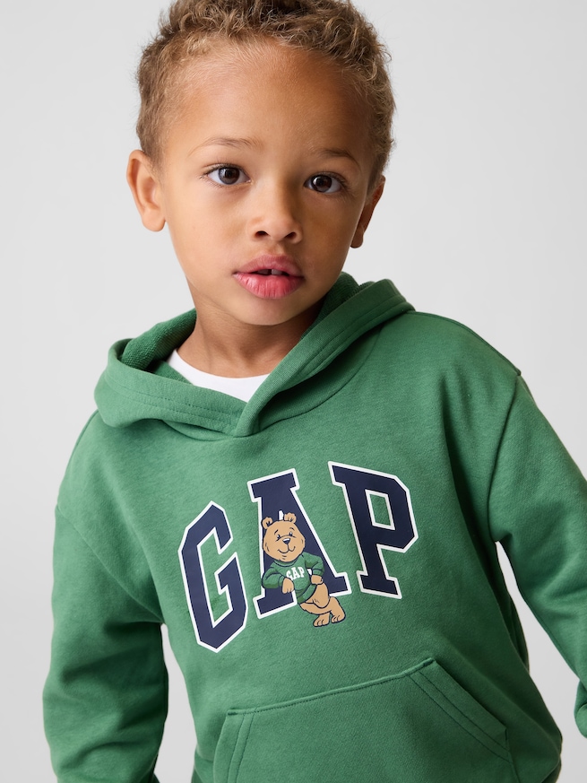 babyGap リラックスフィットフレンチテリー GAPロゴ パーカー-0