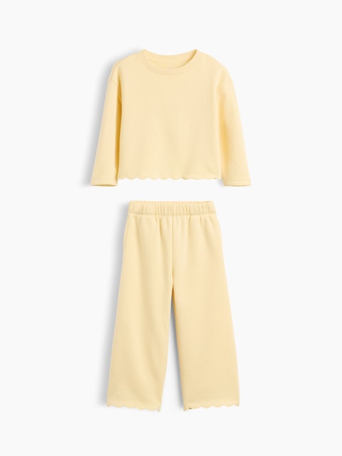 Baby & Toddler VintageSoft Scalloped Sweat Set