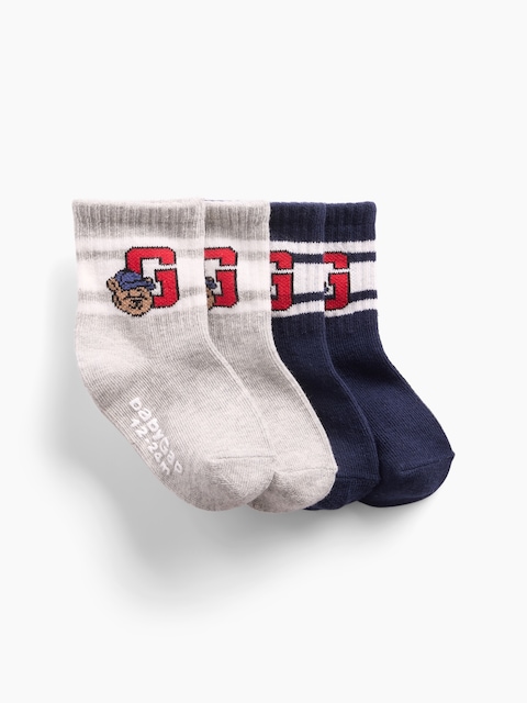 Baby & Toddler Brannan Bear Varsity Crew Socks (2-Pack)