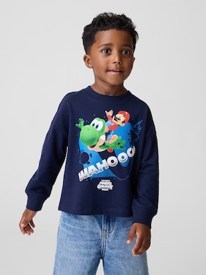 スーパーマリオ グラフィックTシャツ (幼児・ベビー)