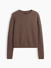 CashSoft カシミヤタッチ クルーネックセーター-5