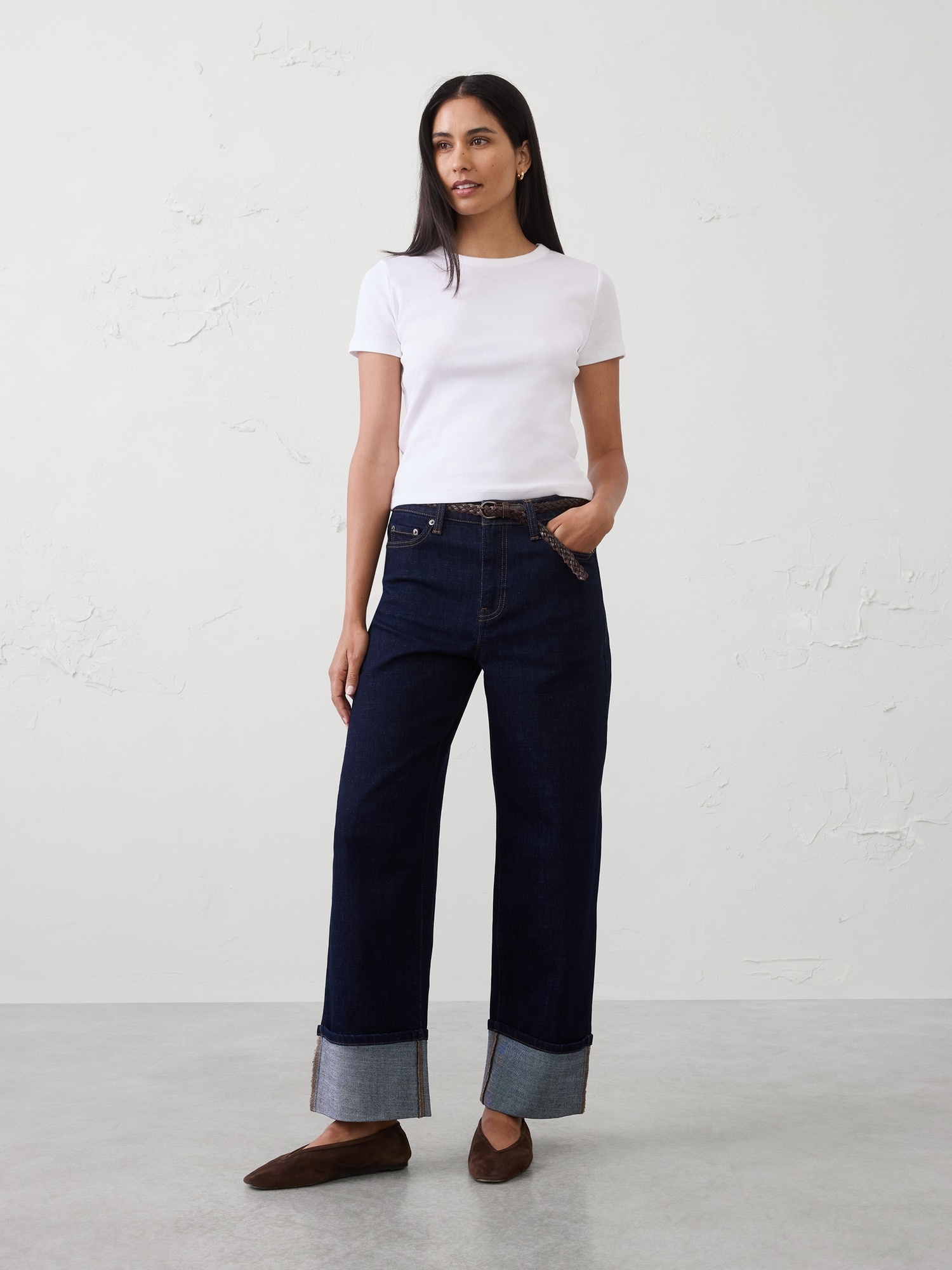 Straight High-Rise Jean