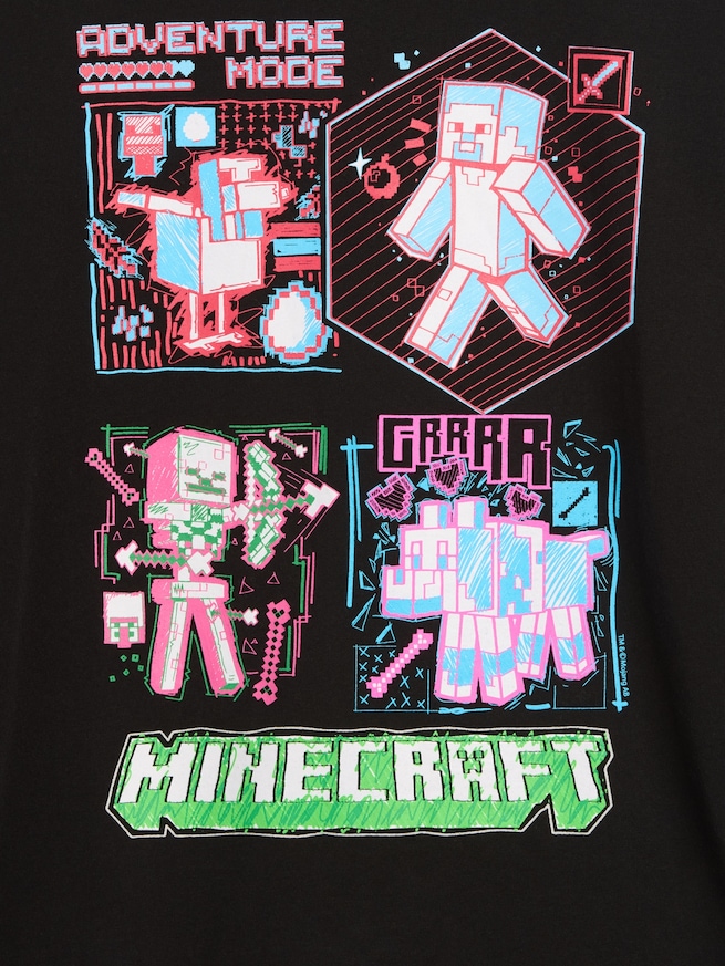 GapKids マインクラフト グラフィックTシャツ-2