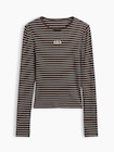 モダン リブ GAPロゴTシャツ-4