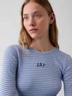モダン リブ GAPロゴTシャツ-4