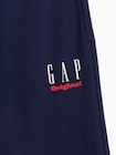 ヘビーウェイト フレンチテリー GAPロゴ バギースウェットパンツ-4