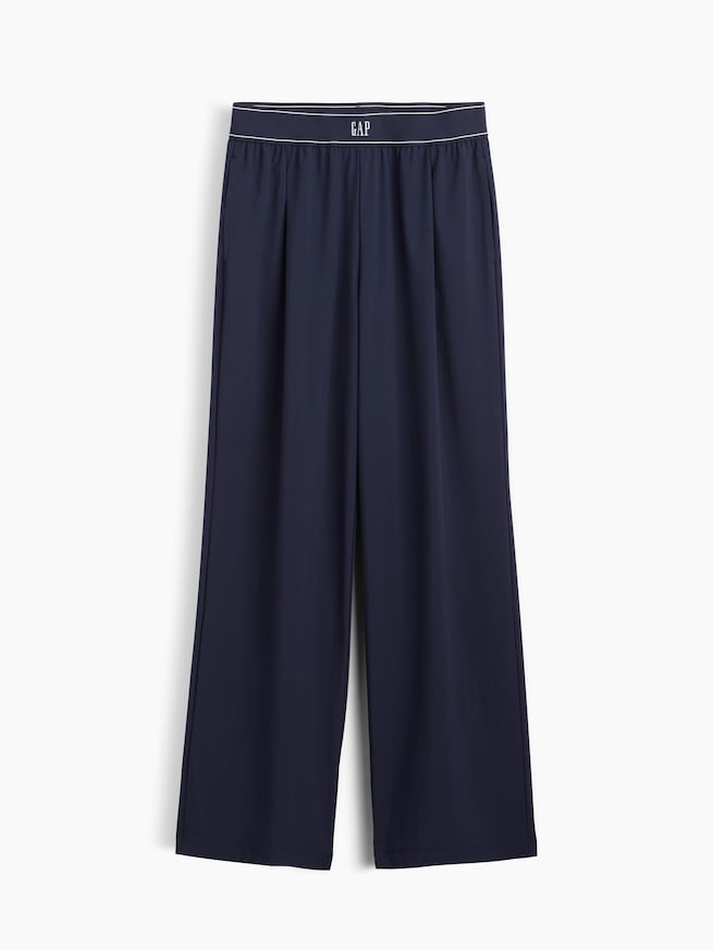 GapFit ダーツ イージーウエスト GAPロゴパンツ-6