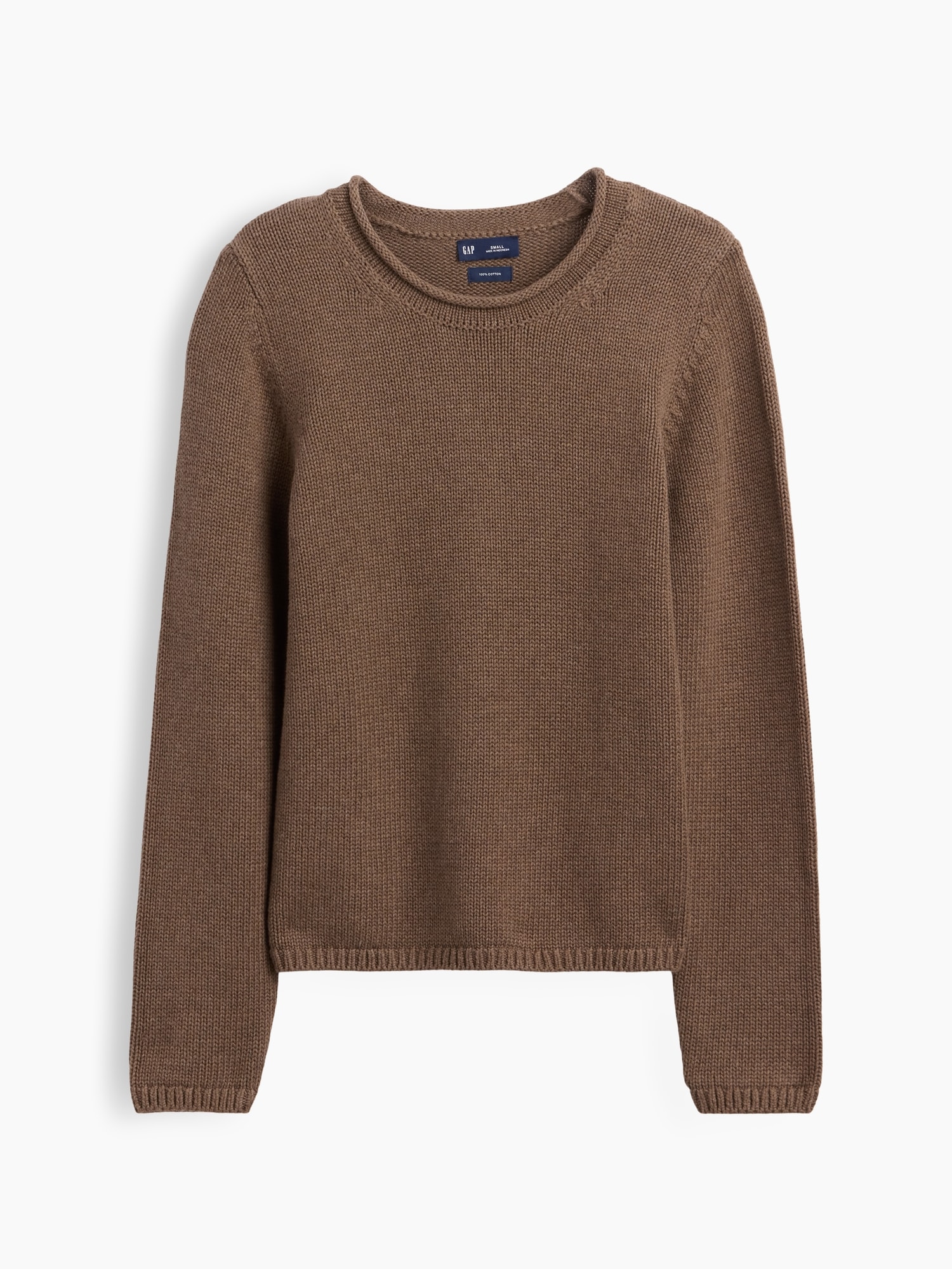 100% Cotton Rollneck Sweater
