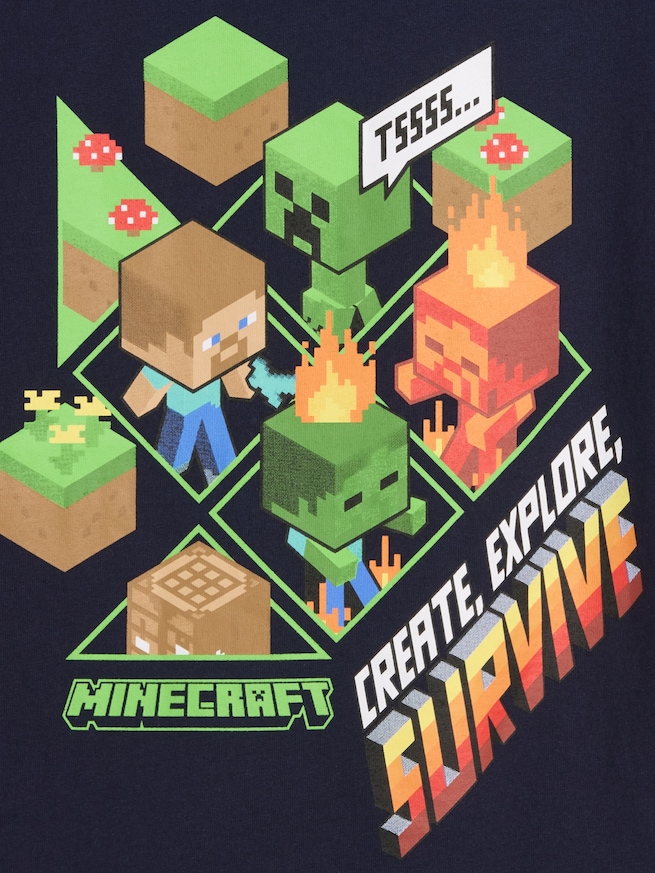GapKids マインクラフト グラフィックTシャツ-2