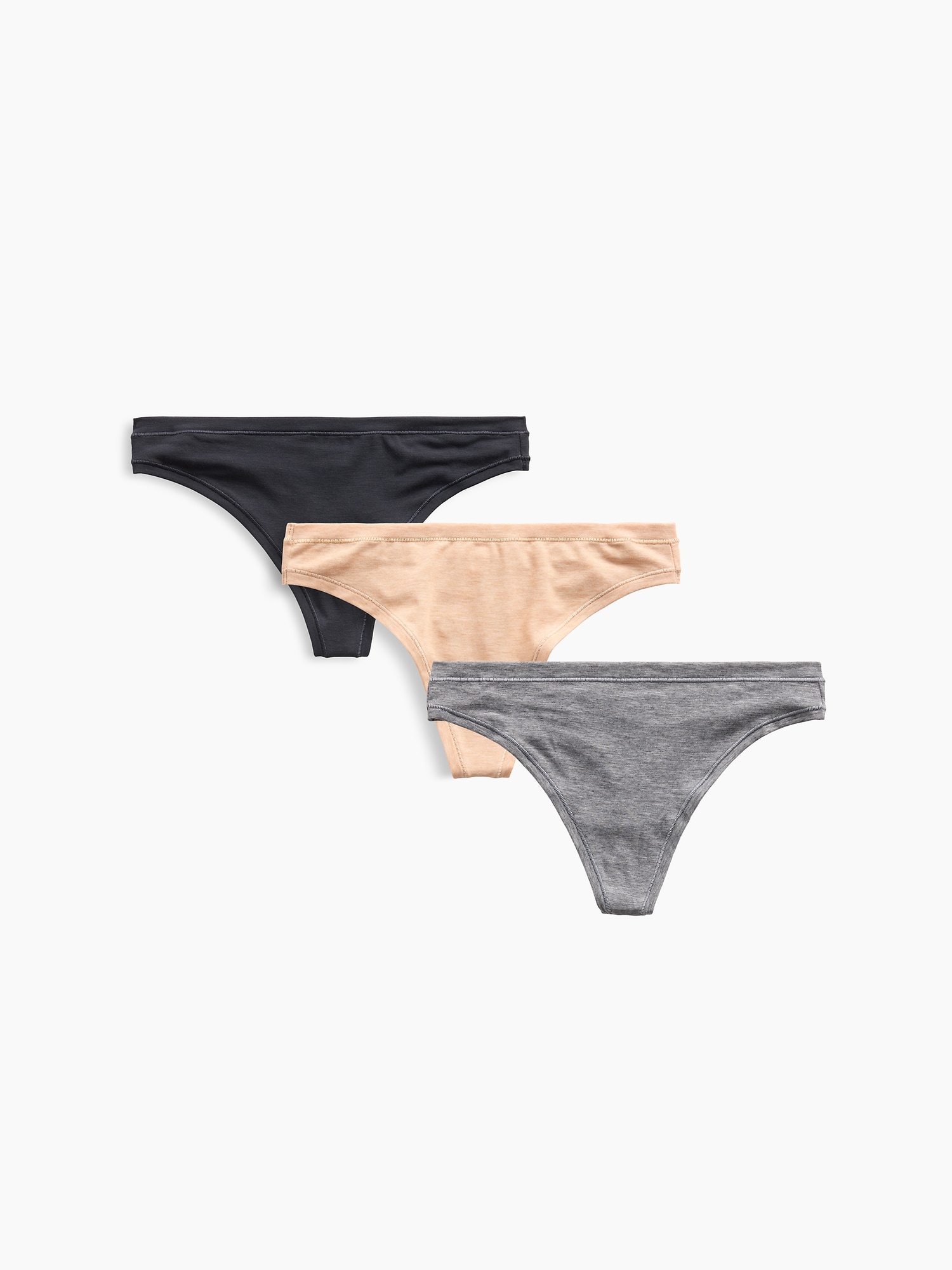 Breathe Thong Underwear (3-Pack)