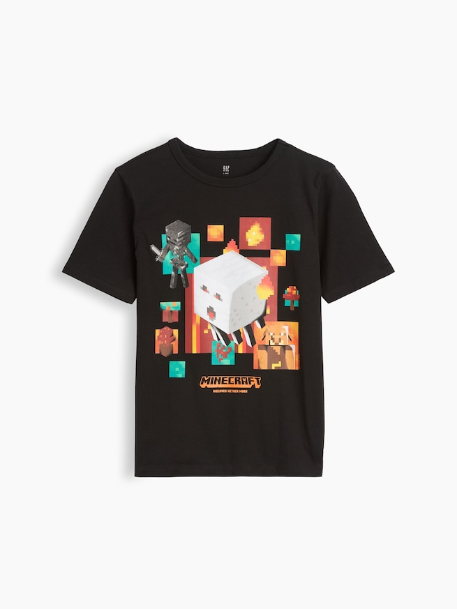 GapKids マインクラフト グラフィックTシャツ-0