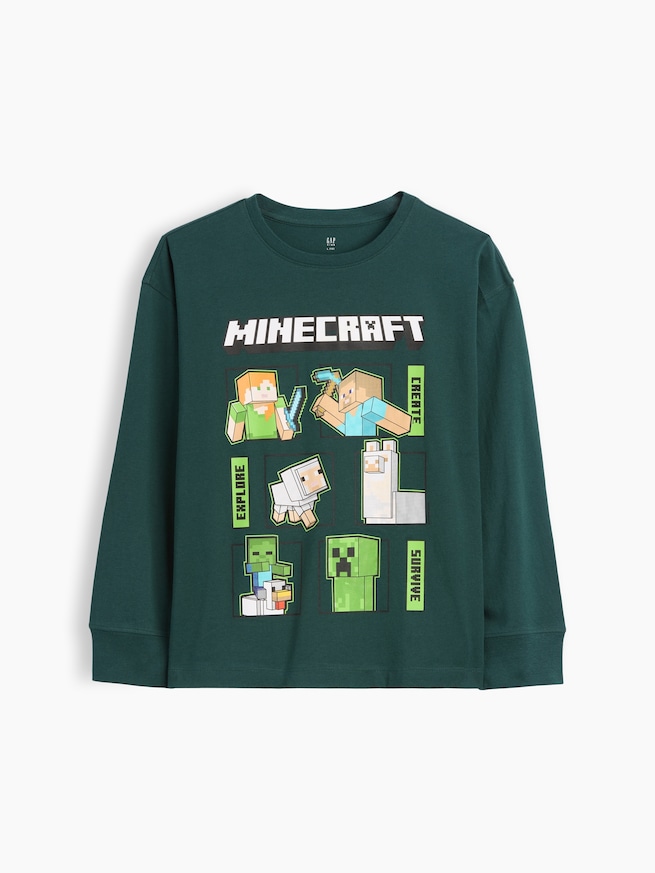 GapKids マインクラフト グラフィックTシャツ-0