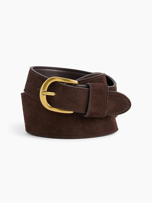 Suede Oversized Belt | Gap