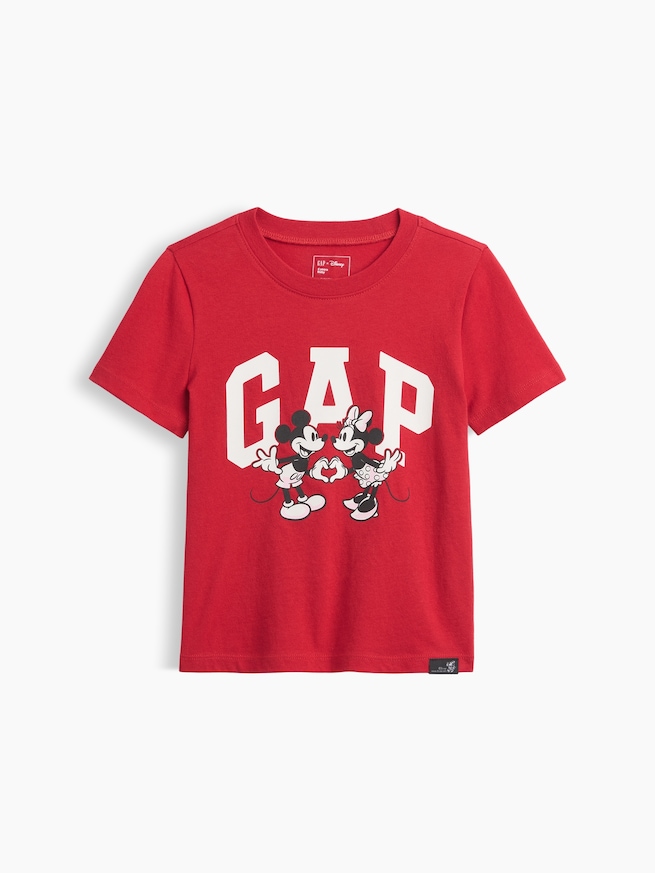babyGap &times; ディズニー ミニーマウス GAPロゴ Tシャツ-0