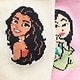 babyGap &times; ディズニー プリンセス クルーソックス 4足セット