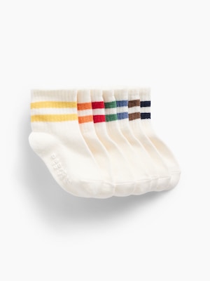 babyGap バーシティスタイル クルーソックス 7足セット