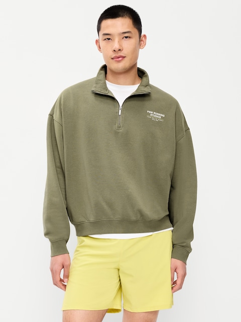 VESTE À GLISSIÈRE AU QUART RÉTROCONFO