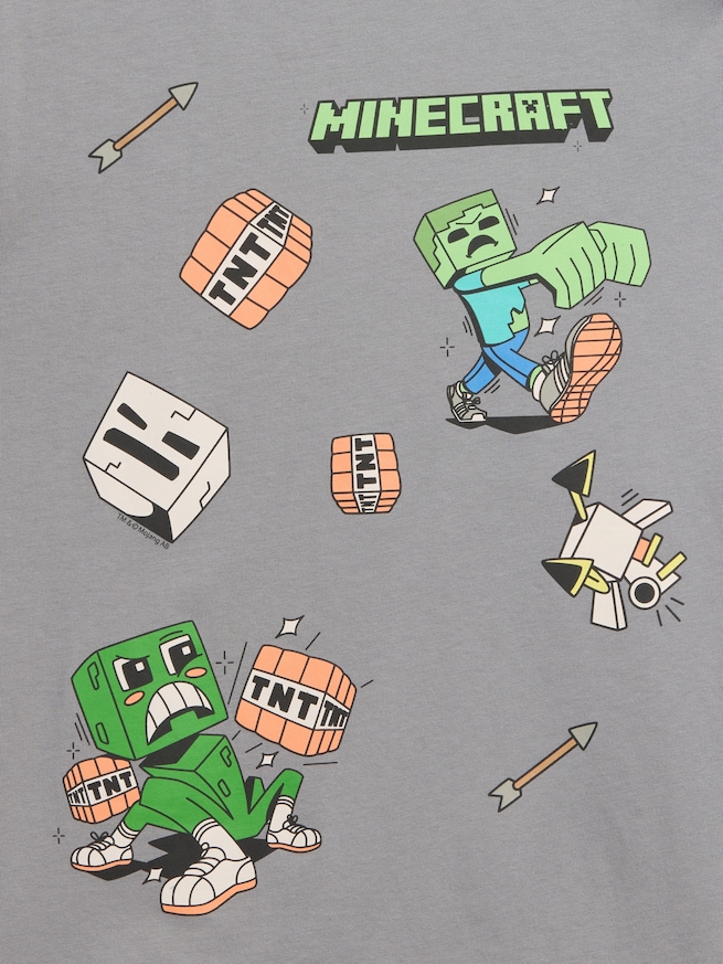 GapKids マインクラフト グラフィックTシャツ-2
