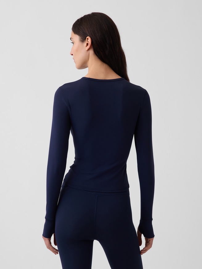 GapFit スムース クルーネックTシャツ-2