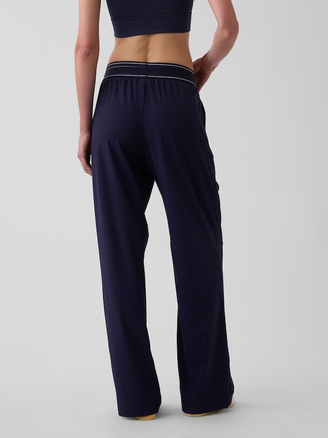 GapFit ダーツ イージーウエスト GAPロゴパンツ-3