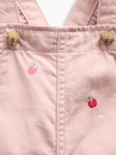 刺しゅう アップル ラッフルフリル オーバーオール (ベビー)-2