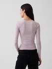 クロースニット ジャージーTシャツ-3