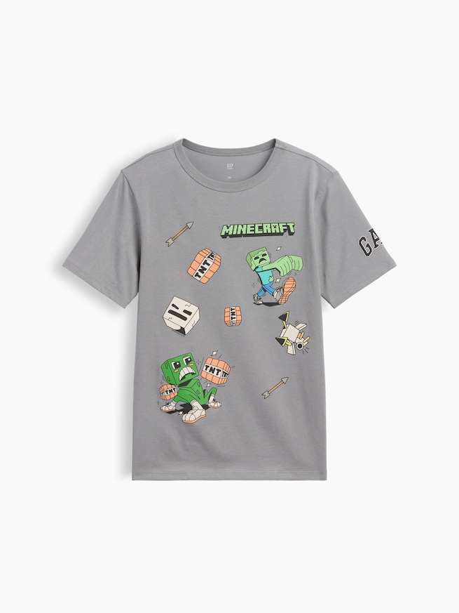 GapKids マインクラフト グラフィックTシャツ-0