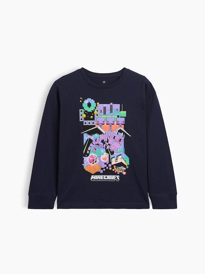 GapKids マインクラフト グラフィックTシャツ-0
